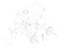 Page D Diagram and Parts List for 030335-0  Briggs and Stratton Generator